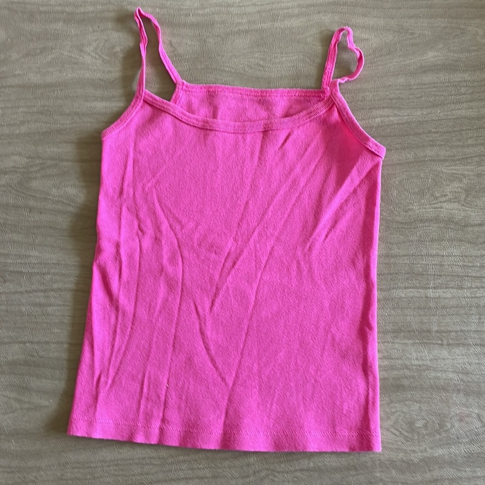Bright Pink Kids Tank Top